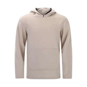 Sweat-shirt à capuche unisexe personnalisé 500 GSM 100% coton, coupe ample, sweat-shirt d'hiver avec masque facial, sweat-shirt noir pour homme et femme - Product Image 2