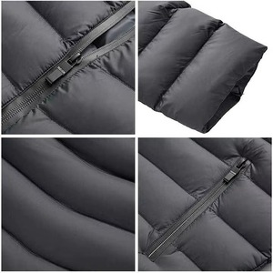 QFZ490 <b>Men's</b> Casual Winter <b>Jacket</b> Breathable Waterproof Outdoor Mountaineering Utility Windbreaker Custom Front Logo Zipper - Product Image 5