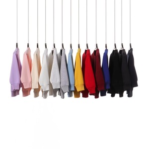 Sudadera clásica para mujer, interior de algodón suave y forro polar, tela transpirable, sensación cálida y acogedora, corte relajado, estilo casual minimalista. - Product Image 4