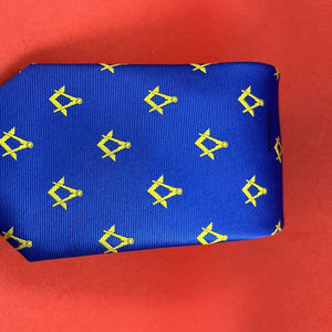 Corbata con Símbolo Fraternal, Ligera, para Uso en Exteriores, para Hombre, Corbata del Compás Sagrado, Corbata del Cuadrado de la Virtud - Product Image 4