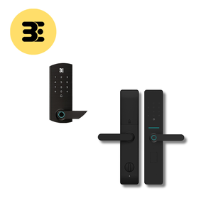 Serrure de porte sans clé en métal antivol avec code PIN factice et rappel de batterie - Product Image 2