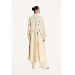 Nouveau design de manteau pour femmes, hiver, respectueux de l'environnement, VENETO ALPACA LONG COAT, élégant, fabrication ODM, manteaux pour femmes avec une longueur de 133 cm - Product Image 1