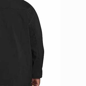 Chaqueta Softshell de Diseño Personalizado para Hombre, con Cierre, para Invierno, Ecológica, de Secado Rápido, Tejido Transpirable, con Logotipo Bordado Personalizado - Product Image 2