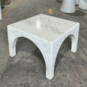 Mesa de Centro Cuadrada de Diseño Moderno y Personalizado para Sala de Estar, Embalaje Personalizado - Product Image 2