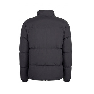 Chaqueta Acolchada Ligera y Cálida para Hombre, al por Mayor, Resistente al Viento, Abrigo Acolchado Negro Liso - Product Image 6