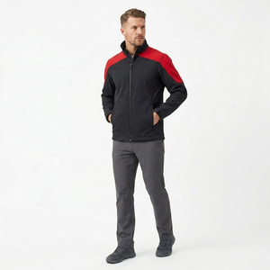 Chaqueta Softshell Personalizada para Hombre, Estilo Moderno y Elegante, Tejido Premium, Resistente al Viento y al Agua, Chaqueta Softshell Informal - Product Image 6