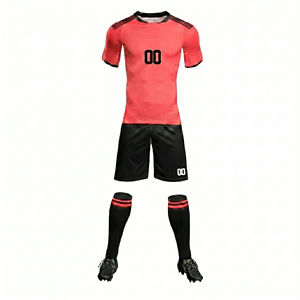 Nouvel Arrivage en Gros : Ensembles de Maillots de Football 100% Polyester, Tenues de Sport de Qualité Supérieure, Uniformes par Sublimation pour Adultes, Service OEM - Product Image 6