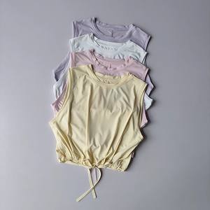 Débardeurs pour femmes personnalisés OEM 2026, débardeurs de sport en coton respirant pour femmes - Product Image 6