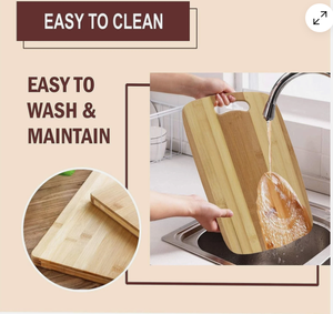 Tabla de Cortar de Bambú Natural, Ecológica y Duradera para Cocina, Tabla de Madera para Servir - Product Image 6