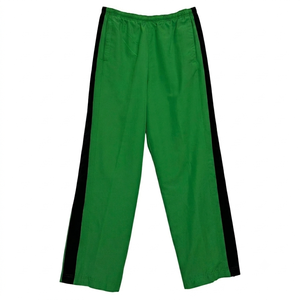Nuevo Conjunto Deportivo de Poliéster Verde para Hombre, Chaqueta y Pantalones de Cuello Alto, Color Sólido, Transpirable, Ropa Casual de Primavera - Product Image 5