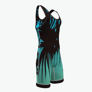 Trajes de Lucha Deportiva para MMA, Levantamiento de Pesas, Lucha y Entrenamiento, Trajes de Lucha Sublimados Personalizados para Hombre - Product Image 3