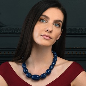 Graceful Resin Craft Beads <b>Necklace</b> Set with Chunky Acrylic Bold <b>Statement</b> <b>Necklace</b> Jewelry Women - Product Image 6