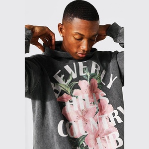 ชุดวอร์มผ้าฝ้ายซับเหงื่อสำหรับผู้ชายชุดวอร์มผ้าฟลีซ100% แห้งเร็วระบายอากาศได้ดีสำหรับฤดูใบไม้ร่วง - Product Image 2