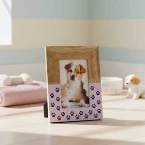 Cadre photo de luxe exclusif en résine avec incrustation d'os, support photo mosaïque fait main de qualité supérieure avec taille personnalisée pour décoration moderne et souvenirs - Product Image 4