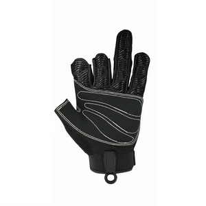 Gants d'escalade sans doigts, couleur et design personnalisés, respirants, antidérapants, avec sangle de poignet réglable, unisexes - Product Image 2
