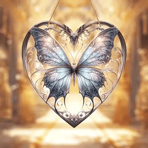 CIFbuy Mariposa Acrílica Colorida para Decoración de Ventanas de Jardín, Servicio de Recogida Temu, Regalo Festivo para el Hogar, Atrapasoles de Cristal - Product Image 1