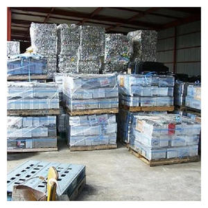 Chatarra de baterías de plomo-ácido drenadas, chatarra de baterías de coche usadas para reciclaje de plomo, suministro a granel en contenedores para fundidoras - Product Image 3