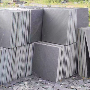 Premium Export Quality Black Limestone Thick Slab <b>Outdoor</b> <b>Flooring</b> Landscape Paving Residential Villa Driveway Projects Lifetime - Product Image 1
