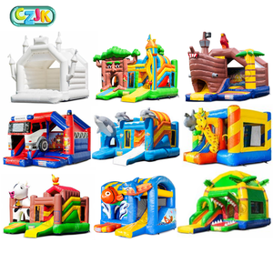 <span class=keywords><strong>Jeux</strong></span> de terrain de jeu combinés de château plein d'entrain <span class=keywords><strong>gonflable</strong></span> de rebond de PVC géant commercial des enfants <span class=keywords><strong>avec</strong></span> la <span class=keywords><strong>piscine</strong></span> de glissière de ventilateur - Product Image 5