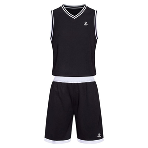 Ensemble de maillots de basket respirants de haute qualité, uniforme sportif d'été personnalisable avec logo/nom personnalisé - Product Image 4