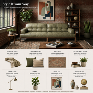 Premium Leather Couch 3 Seater Modern Wooden <b>Frame</b> Sofa for Contemporary Living Room Furniture Supply - Product Image 5