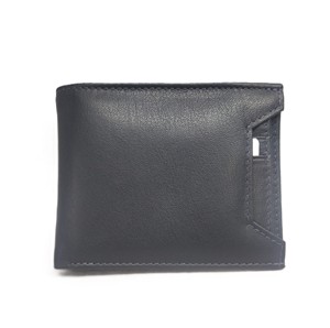 Cartera de Piel de Oveja para Hombre, con Ranura Deslizante para Tarjetas, Bolsillo con Protección RFID Antirrobo, Diseño Bifold, Nueva, Suministro Directo - Product Image 1