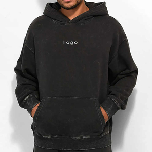 Sudadera con Capucha Premium Unisex, Forro Polar Grueso, Cálida y Suave, Corte Holgado, Sudadera Extra Grande, Sudadera Informal con Capucha para Hombre, Algodón Grueso - Product Image 1