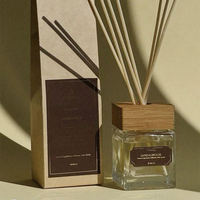 AIKUN Diffuseur à bâtonnets de parfum d'ambiance minimaliste en verre, sans alcool, aux huiles naturelles, pour chambre et bureau, vente en gros