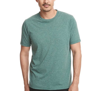 Camiseta con Logotipo Personalizado 6010 para Hombre, Corte Ajustado, Algodón/Fibra de Bambú - Product Image 1