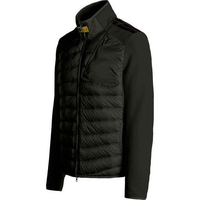 Veste matelassée décontractée ARTISAN IMPEX personnalisée de haute qualité, noire, respirante, avec blocs de couleur, en nylon, rembourrée de coton pour hommes
