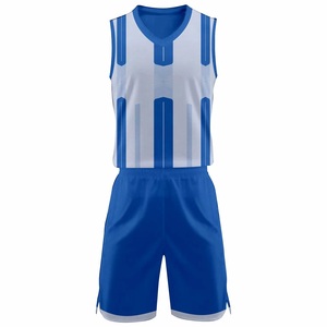 Conjunto de Uniforme de Baloncesto Sublimado Personalizado para Hombres y Jóvenes, Camisetas y Pantalones Cortos de Entrenamiento de Equipo de Tela de Malla Transpirable, Alta Calidad - Product Image 5