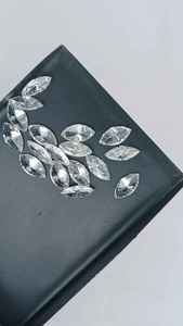 Diamants de taille marquise, diamants non montés, magnifiques diamants de laboratoire VVS VS DEF pour la création de bijoux - Product Image 1