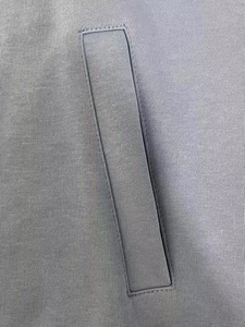 High quality OEM Custom Embroidery Spring <b>Men's</b> Baseball Varsity <b>Jacket</b> Loose Casual Windproof Breathable 100% Cotton - Product Image 6