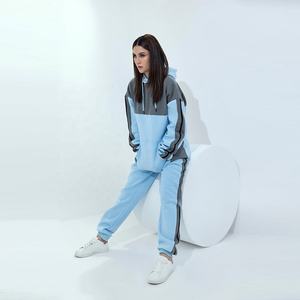 Survêtement de sport unisexe solide d'hiver 100% coton Design personnalisé Vêtements de sport coupe-vent Vente en gros Jogger Survêtements - Product Image 1