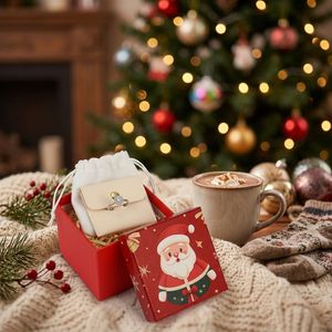 Custom Eco-Friendly Biodegradable <b>Christmas</b> Gift <b>Box</b> Base Lid Photo Frame Option Matt Lamination Recyclable Art Paper Packaging - Product Image 2