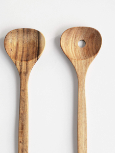 Cuillères en bois, cuillères faites à la main, cuillères en bois naturel - Product Image 5