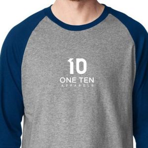 เสื้อยืดแขนสามส่วนสีเทากรมท่าสำหรับผู้ชาย ทรงเบสบอล ผ้าฝ้าย 100% เสื้อผ้าลำลองสำหรับเล่นกีฬา ระบายอากาศได้ดี คอกลม รับสกรีนโลโก้ ผลิตตามแบบ OEM ODM - Product Image 4