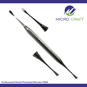 Élévateur périostal dentaire professionnel P24G en acier inoxydable de haute qualité, fabricant d'instruments sur mesure, Sialkot, Pakistan - Product Image 2