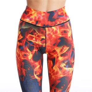 Offre Spéciale réversible entièrement Sublimation imprimé à manches courtes unisexe Yoga Legging ensemble écologique à séchage rapide sans couture - Product Image 6