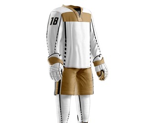 Uniforme de Hockey sobre Hielo para Hombre de Buena Calidad, Totalmente Personalizado, Uniforme de Hockey sobre Hielo para Hombre de Alta Gama, en Tendencia, con Calidad Premium - Product Image 3