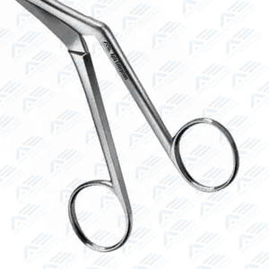 Ciseaux nasaux ORL en acier inoxydable de qualité supérieure, instruments chirurgicaux, procédures médicales manuelles, instrument médical - Product Image 4