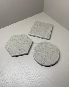 Posavasos de piedra natural hechos a mano Acabado suave Cocina Interior Fiesta de bodas-Posavasos de piedra Premium Posavasos de piedra Proveedor - Product Image 1