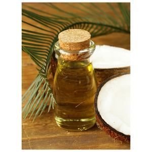 Huile de noix de coco vierge biologique naturelle en gros pour massage relaxant - Product Image 1