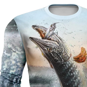 Venta Directa de Fábrica, Precio Razonable, Camisa de Pesca de Secado Rápido para Hombre, Ajuste Cómodo, Manga Larga, Servicio OEM - Product Image 3