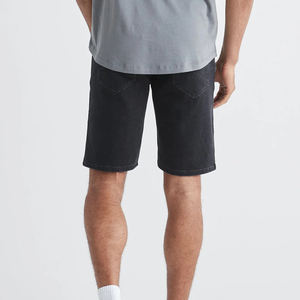 Shorts en jean pour homme OEM, été, haute qualité, streetwear, décontracté, respirant, écologique, broderie personnalisable - Product Image 4