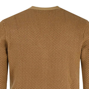 100% High Quality Cotton Brown Plain <b>Cardigan</b> Sweater Breathable Anti Wrinkle Anti Shrink Custom Logo Winter Top - Product Image 5