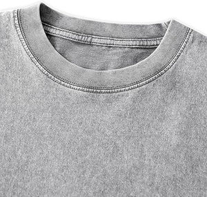 T-shirt décontracté surdimensionné pour femme, coupe allongée, délavé à l'acide, style hip-hop, 100 % coton, écologique, séchage rapide, respirant, effet soleil estival - Product Image 4