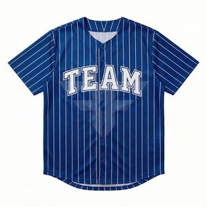 Uniforme de Béisbol con Logotipo Frontal Personalizado, Logotipo del Equipo, Tela de Malla, Unisex, Corte Adulto, Manga Corta, Transpirable, Talla Grande - Product Image 2
