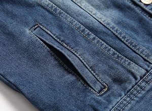 Wholesale Custom Logo Front 100% Cotton Men's Winter Jeans Jacket Breathable Eco-Friendly Quick Dry Outdoor Use High Quality - Product Image 2