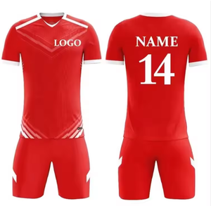 ชุดกีฬาฟุตบอลกลางแจ้งแห้งเร็วสวมใส่สบาย ผลิตจากโพลีเอสเตอร์ - Product Image 1